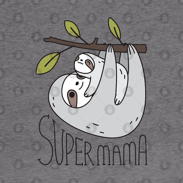 Super mama Sloth by Noristudio